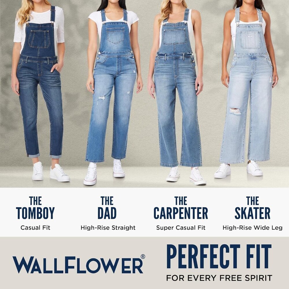 Women's Overalls Juniors - Picture 5 of 8